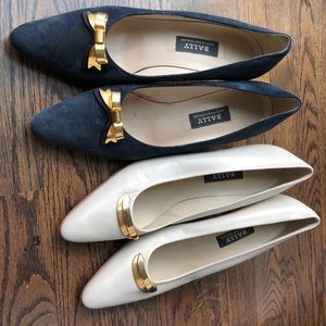 👠👠👠Bally leather heels 👠  2 pairs